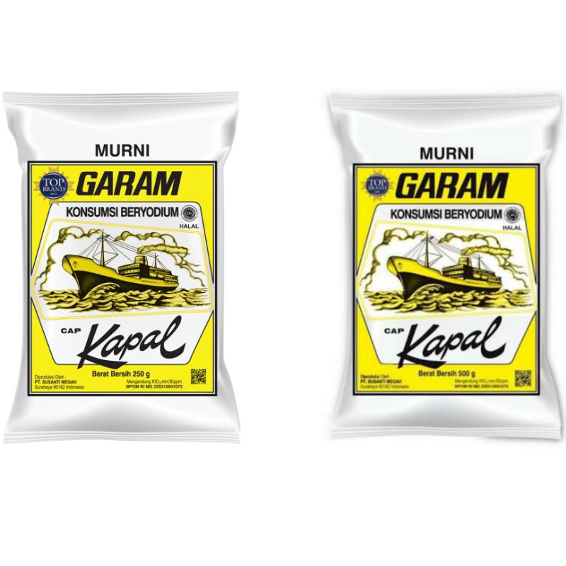 

Garam Beryodium Cap Kapal