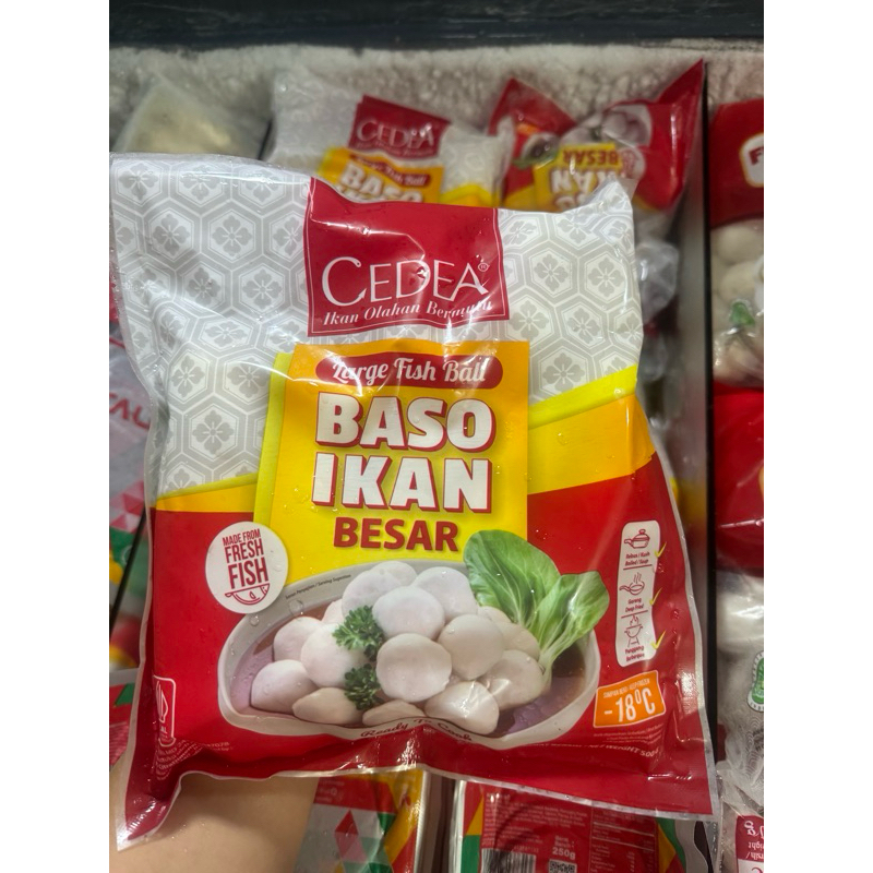 

Cedea Baso Ikan Besar 500gr