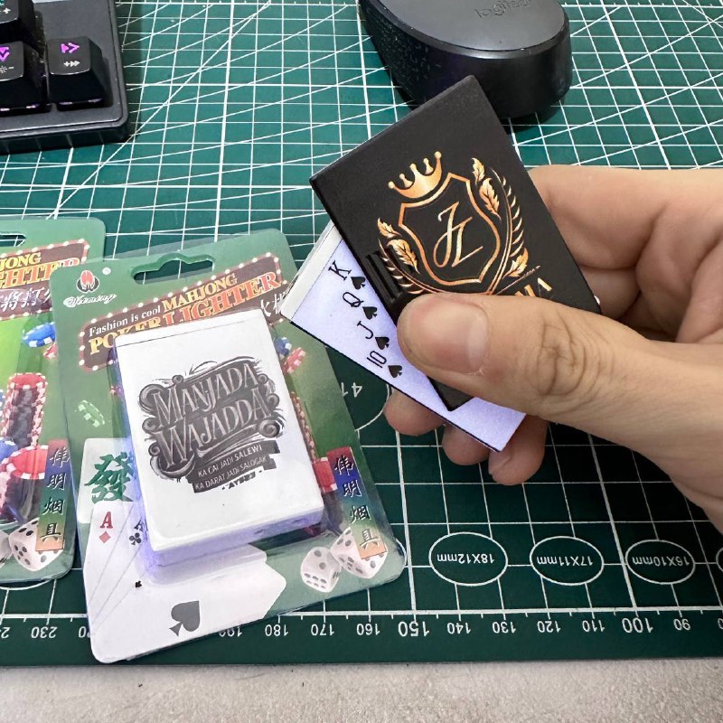 Korek Slide Custom / Custom Korek Api Kartu / Korek Gas Custom Logo