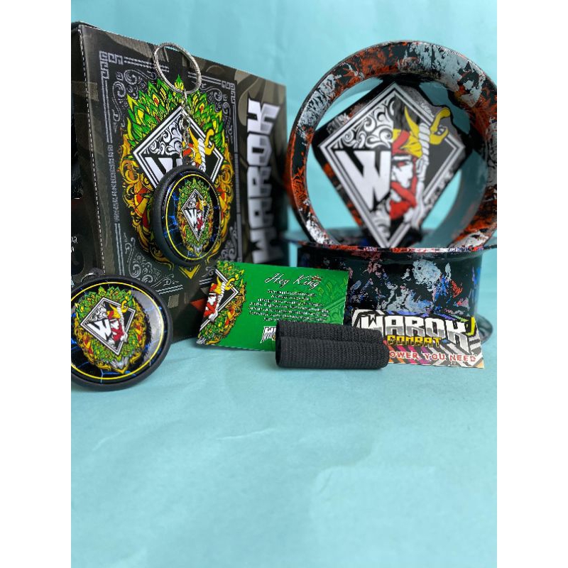 bladu/gulungan warok motif LOGO WAROK COMBAT super tebal (gratis tambah nama max 7)