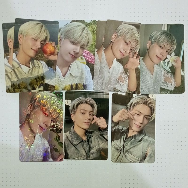 (ready) official pc jay bunga weverse japan pob bene jp wvj holo maung kalpa apel enver lolipop deni