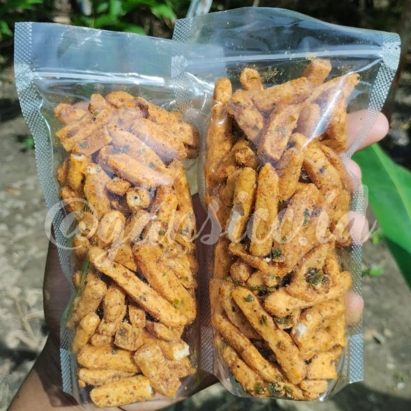 

Basreng Stik Pedas Daun Jeruk - Pouch 90gram Baso Goreng