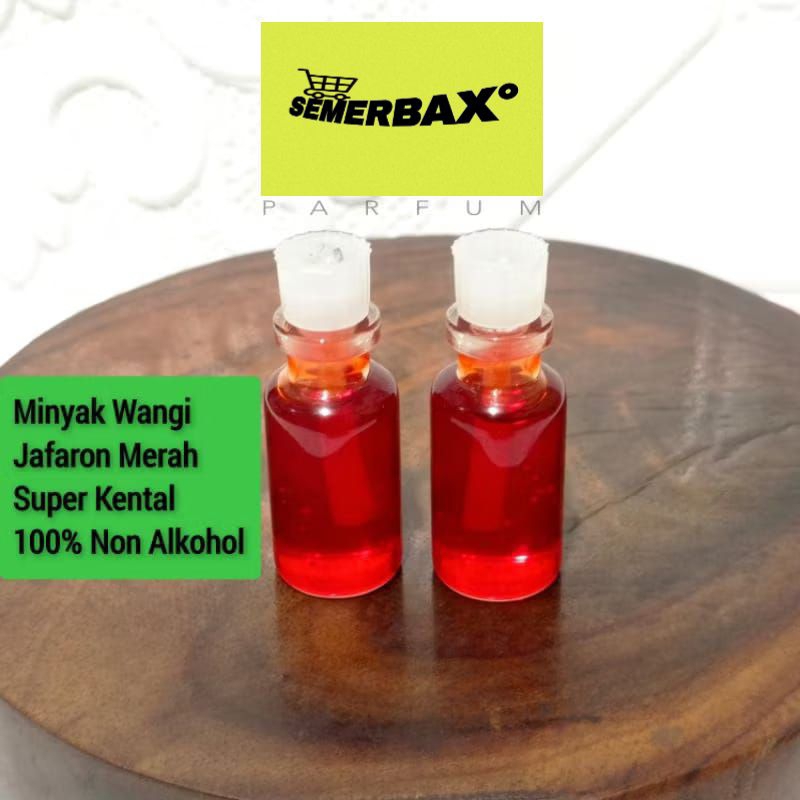Minyak Wangi Jafaron Merah Super Kental 4ml