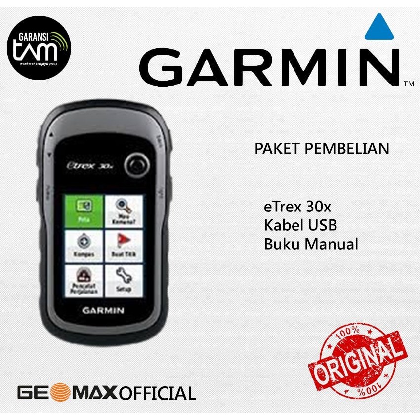 Gps Garmin etrex 30x Bekas / Gps Garmin Etrex 30x