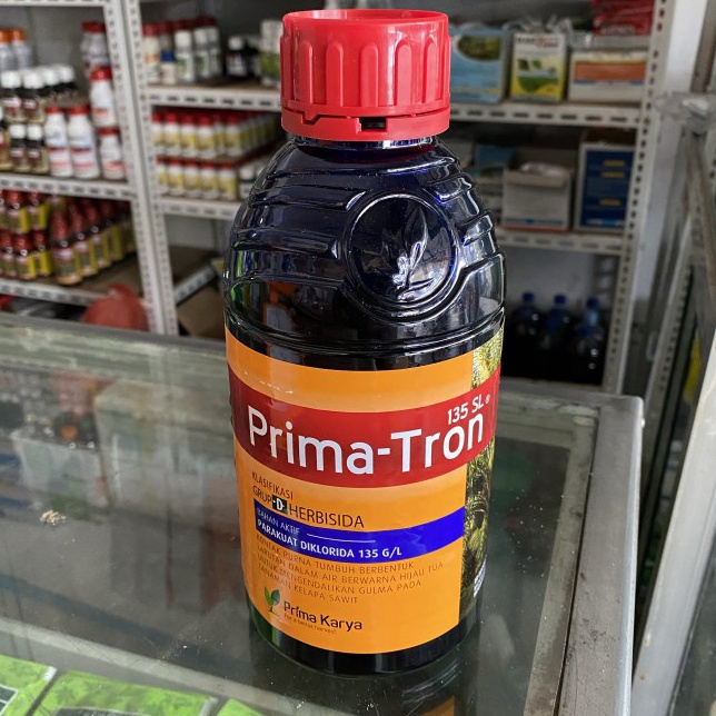 BISA COD  Herbisida PrimaTron 135SL Parakuat Gramoxone Racun Rumput Kontak 1L