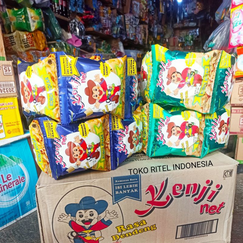 

Chiki Kenji Berhadiah (1 Renceng isi 10 pcs)/Ciki Kenji Snack Jadul Berhadiah/Snack Jadul Kenji Berhadiah