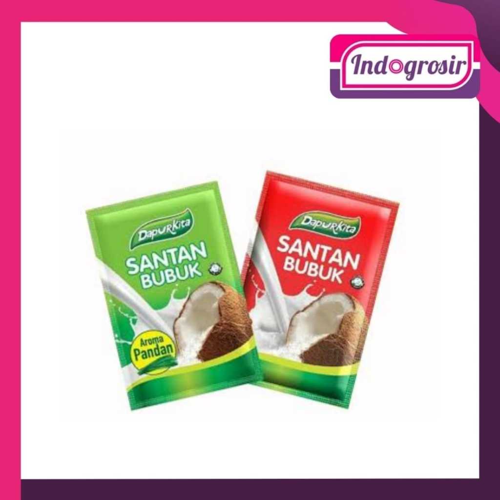 

DAPUR KITA SANTAN BUBUK SACHET/RASA ORI & PANDAN/SANTAN BUBUK RENTENG/PROMO