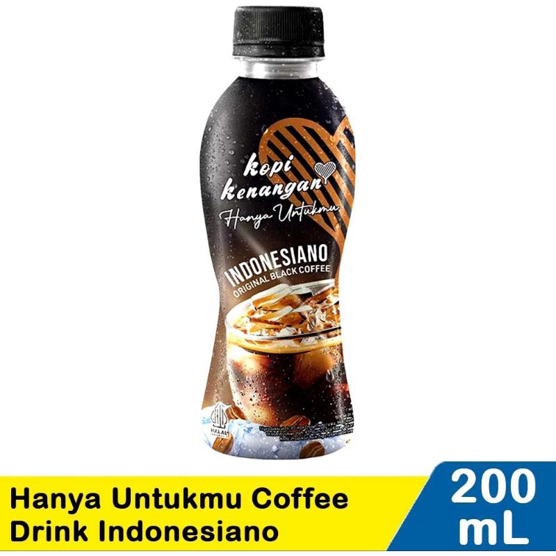 

kopi kenangan indonesiano original black coffe 200ml