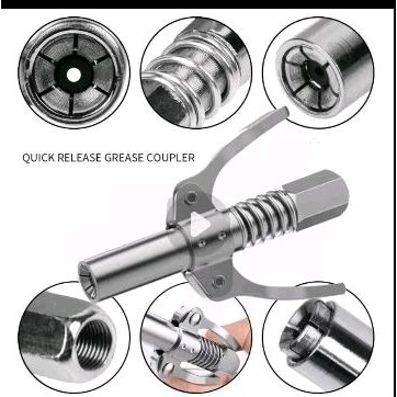 kepala nozzle pompa gemuk handle grease gun