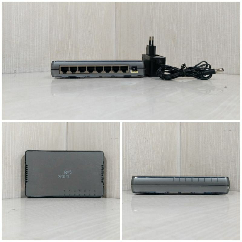 Switch 3Com 3CGSU08A 8 Port Gigabit