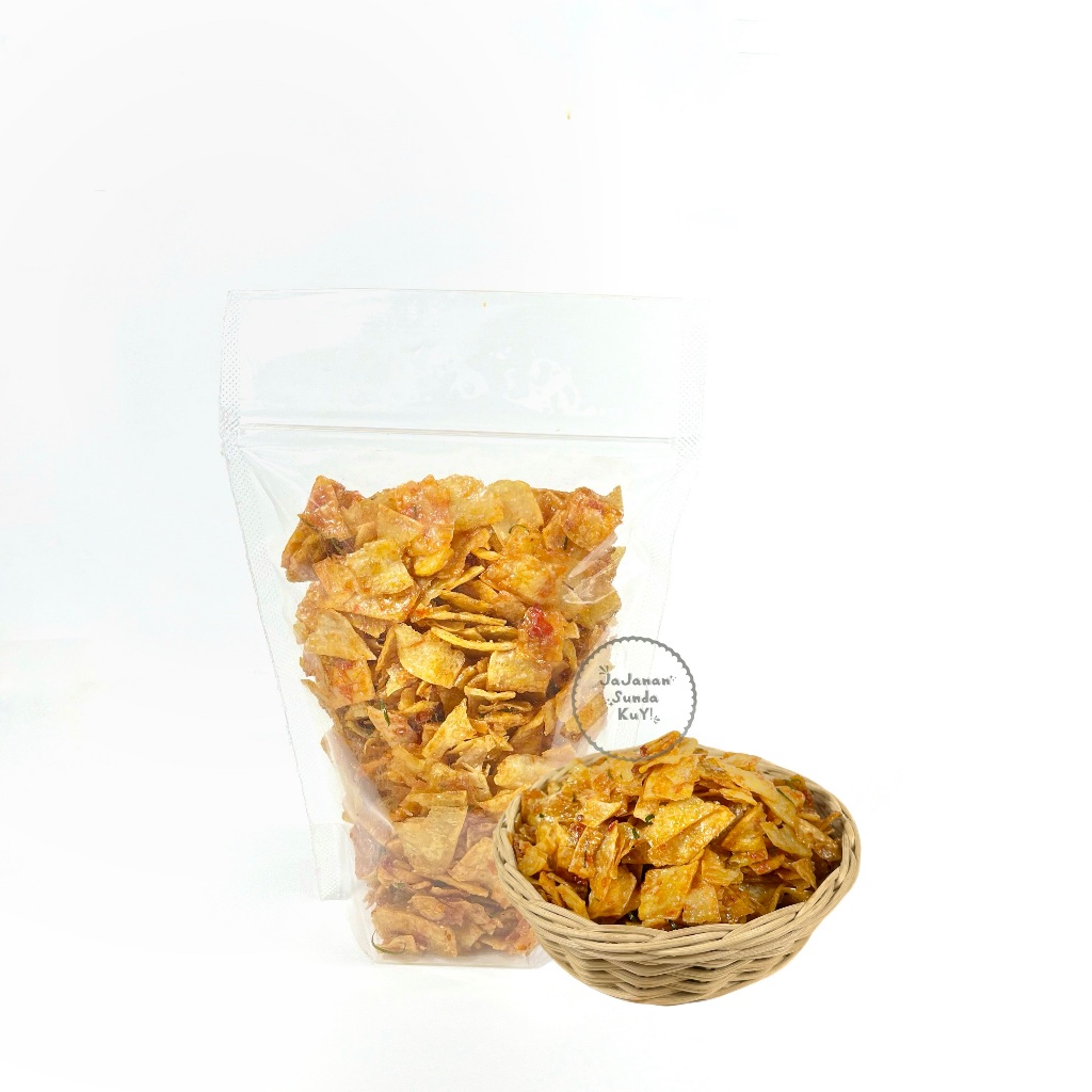 

Kripik Jadul - Rasa Balado Pedas Manis By JajajananSundaKuy