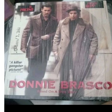 Laserdisc Original Barat Donnie Brasco Isi 2 Laserdisc Feat Al Pacino