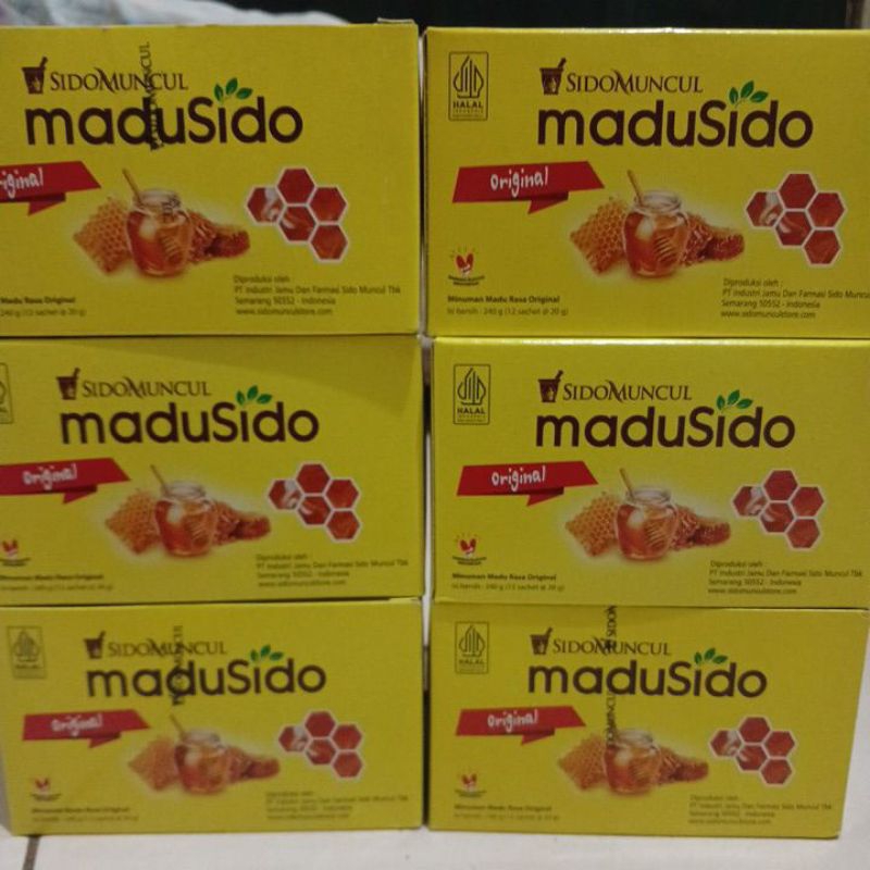 

SIDOMUNCUL MADU SIDO ORGINAL 240GR (12SACHET X 20GR)