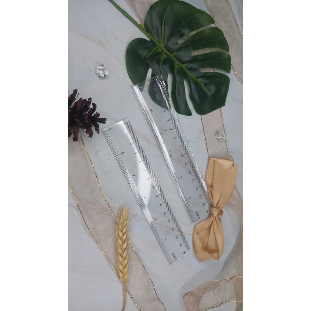 

PENGGARIS MISTAR PLASTIK BENING TRANSPARAN 15 CM 6 INCH PLASTIC TRANSPARENT CLEAR RULER RINGAN MURAH TIDAK MUDAH PATAH