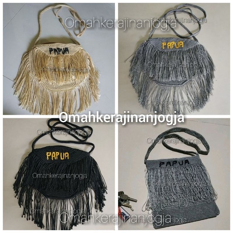 Tas Rajut Papua , Noken Papua , Noken , Tas Papua , Tas Rajut