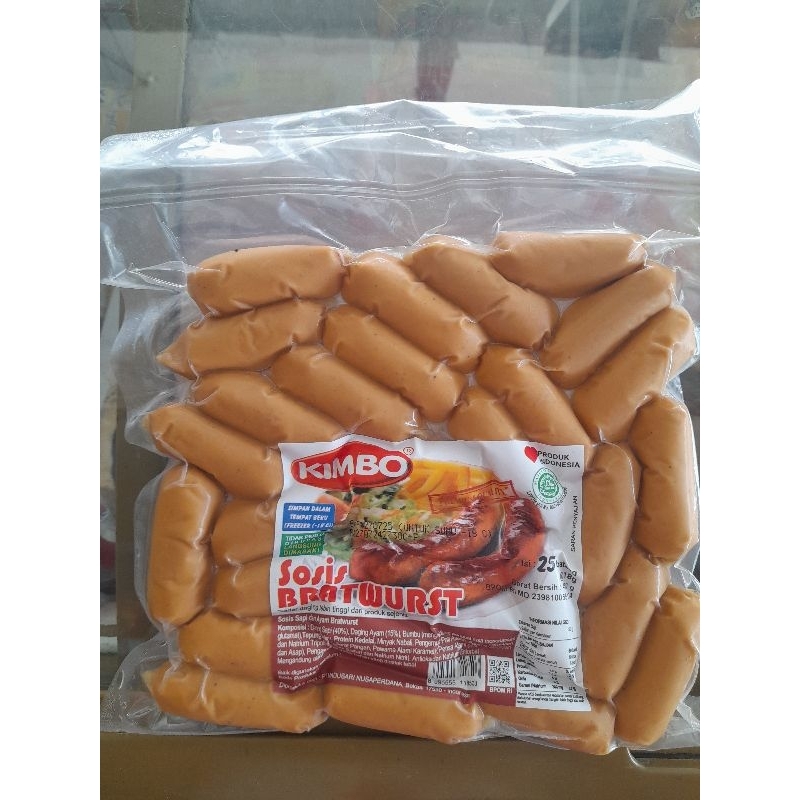 

sosis sapi bratwurst isi25 450gr