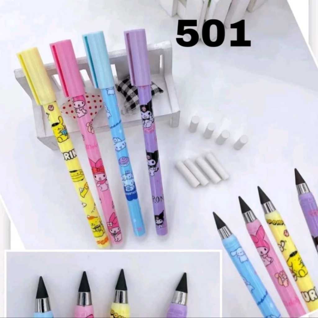 

1Pcs Pensil Eternal Fancy/ Pensil Abadi Tanpa di Raut/ Pensil Ajaib Tidak Mudah Patah Tidak Mudah Habis Karakter Kartun