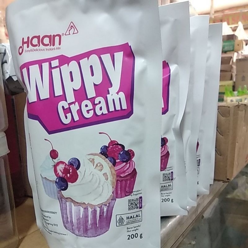 

HAAN WIPPY CREAM 200gr