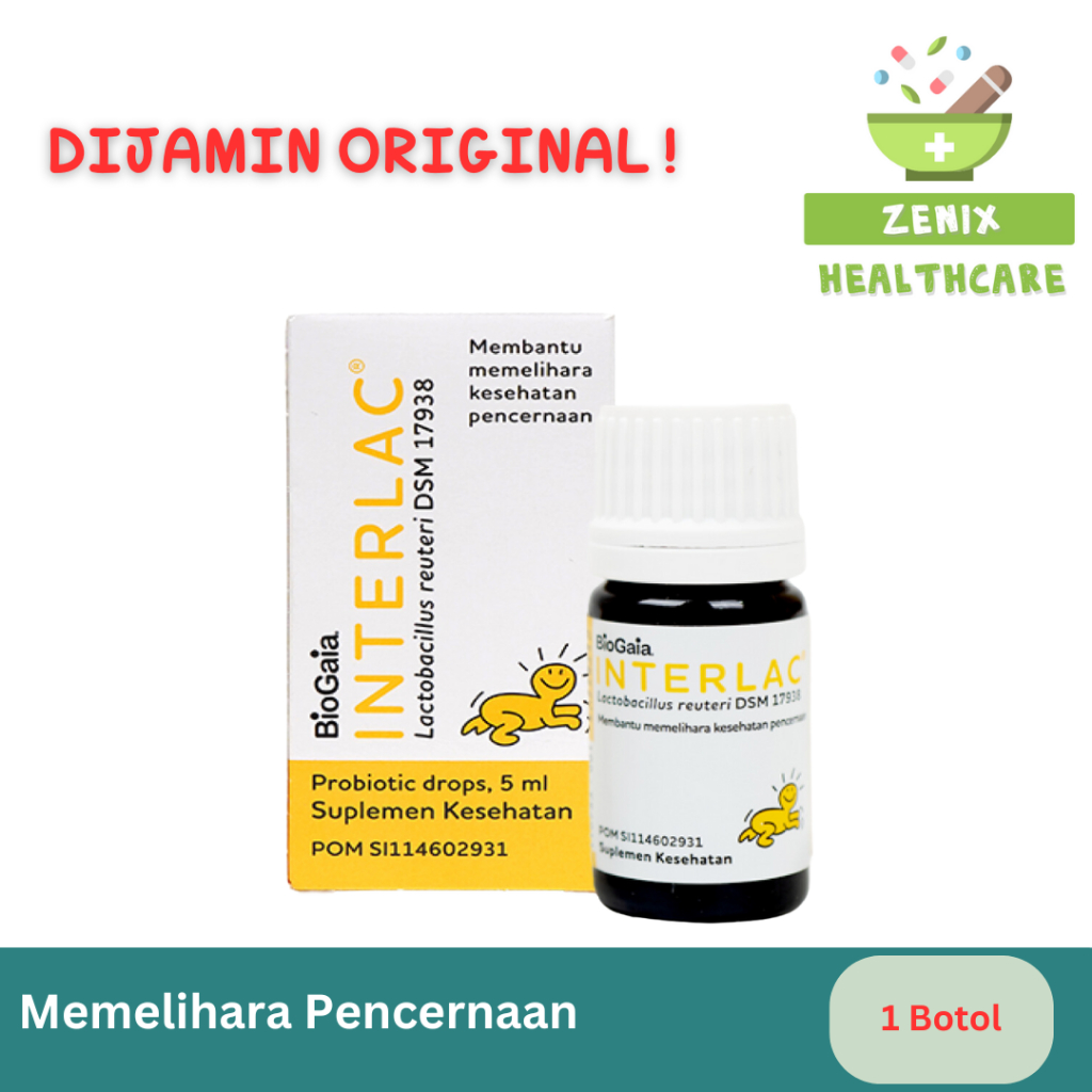 Interlac Drop - Probiotik Bayi