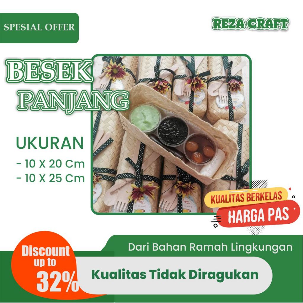 B2010-BESEK 20 X10-BESEK PANJANG MIKA- BESEK PANJANG BOKS SOUVENIR -KARDUS SOUVENIR BOTLE-BOX HAMPER