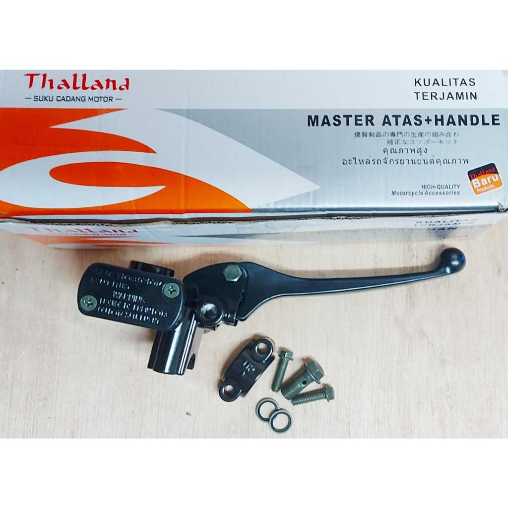 MASTER REM ATAS + HANDEL , MASTER REM ATAS KOMPLIT, TABUNG MINYAK REM DEPAN, SUPRA X 125 THALLAND