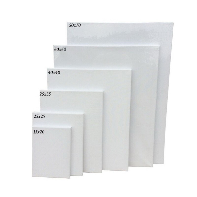 

Promo!! Canvas Lukis 20 x 20 Sampai 40 x 60 Alat Lukis Media Lukis Freme Sudah Termasuk