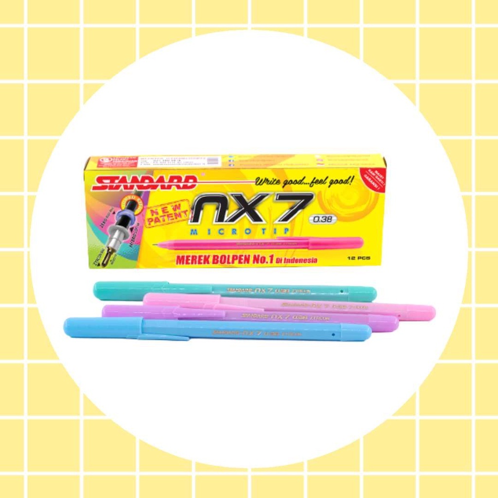 

1 LSN / 12 Pcs Pen Standard NX7 0.38mm