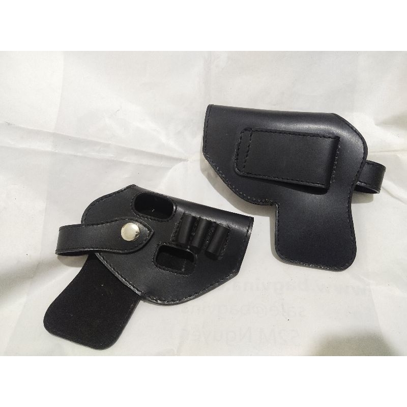 holster sarung pistol ikat pinggang kulit