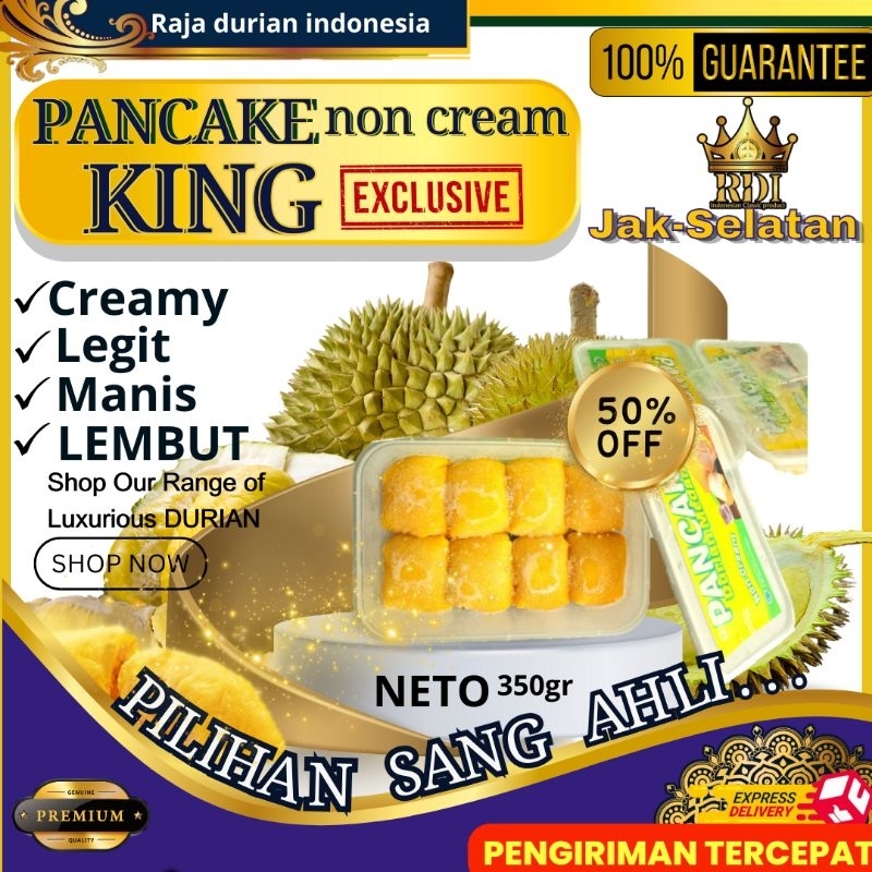 

Pancake durian Medan non cream/Pancake durian premium non cream by RDI