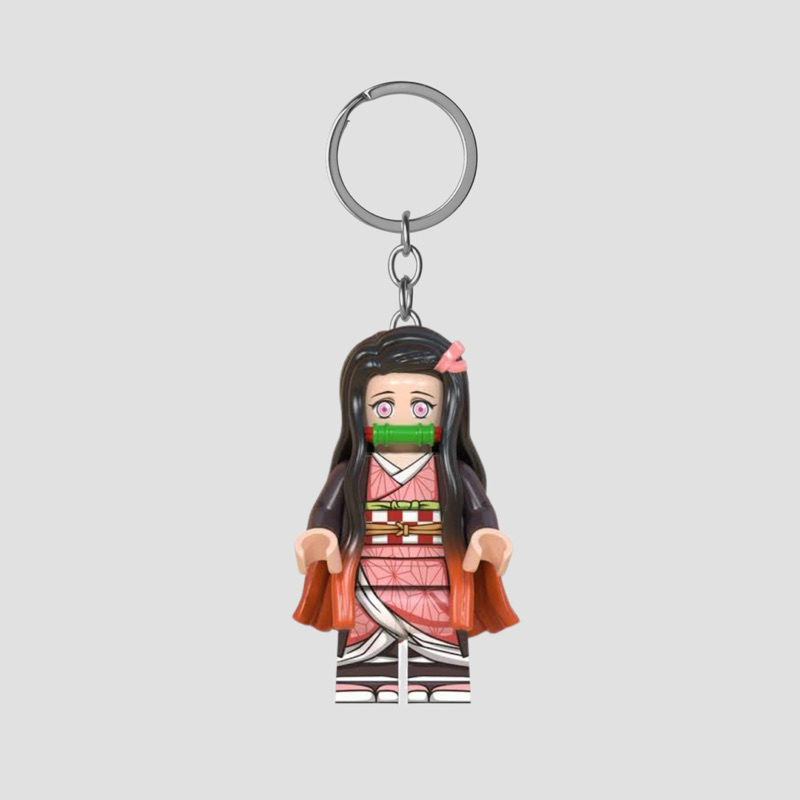 Dhis Project Gantungan Kunci Figure Kamado Nezuko Kimetsu No Yaiba Demon Slayer