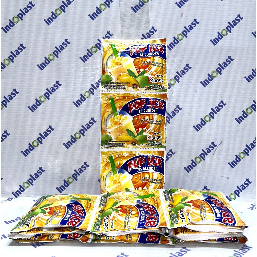 

Pop Ice Milk Shake Powder Mangga 25 gr 10 Pcs