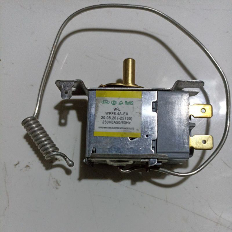 Termostat WPF6. 4A-EX Termostat kulkas polytron 2 pintu LG, Samsung