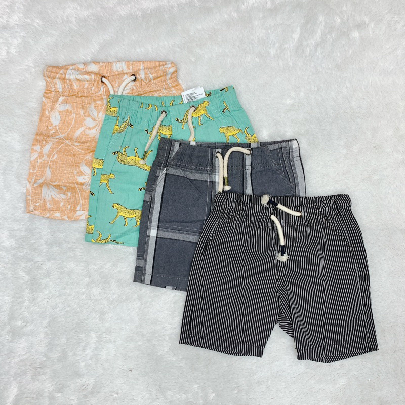 ( CELANA PENDEK H*M ) Celana Pendek Katun Anak Cowok Mix Motif