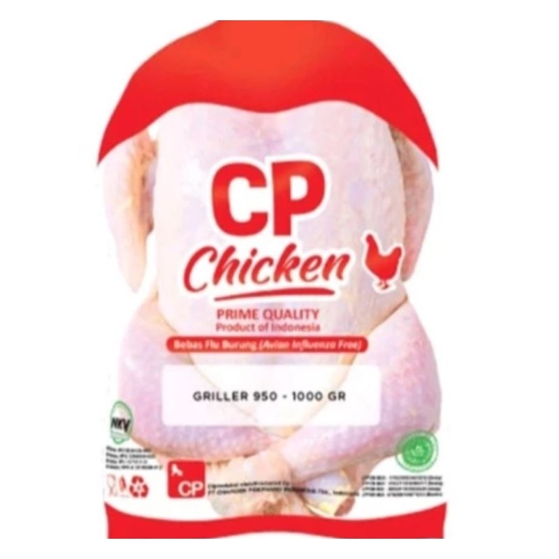 

Ayam CP Size 900-1000 gr (Terima potong)
