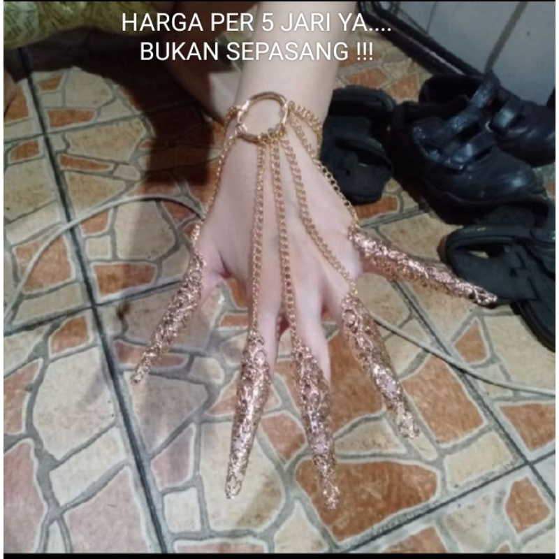 Gelang Cincin Kuku Gelang Cincin Penari Thailand