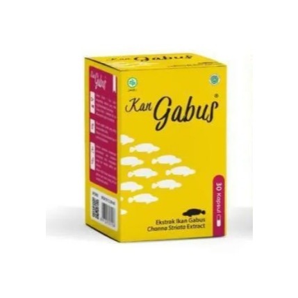 KAN GABUS EXTRAK IKAN GABUS CHANNA STRIATA EXTRACT 30 KAPSUL