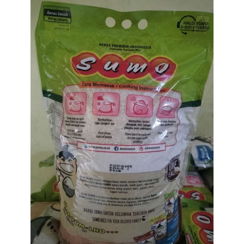 

Beras sumo hijau 5 kg