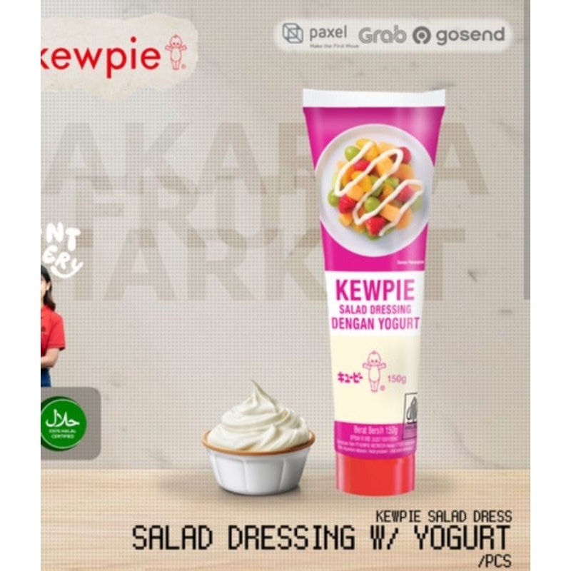 

Kewpie Salad dressing dengan yogurt 150 grm