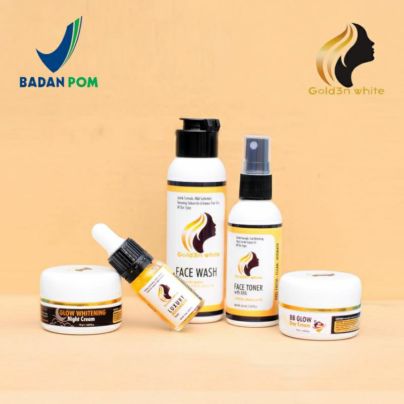 GOLDEN SKINCARE Best Seller ( PAKET LENGKAP)