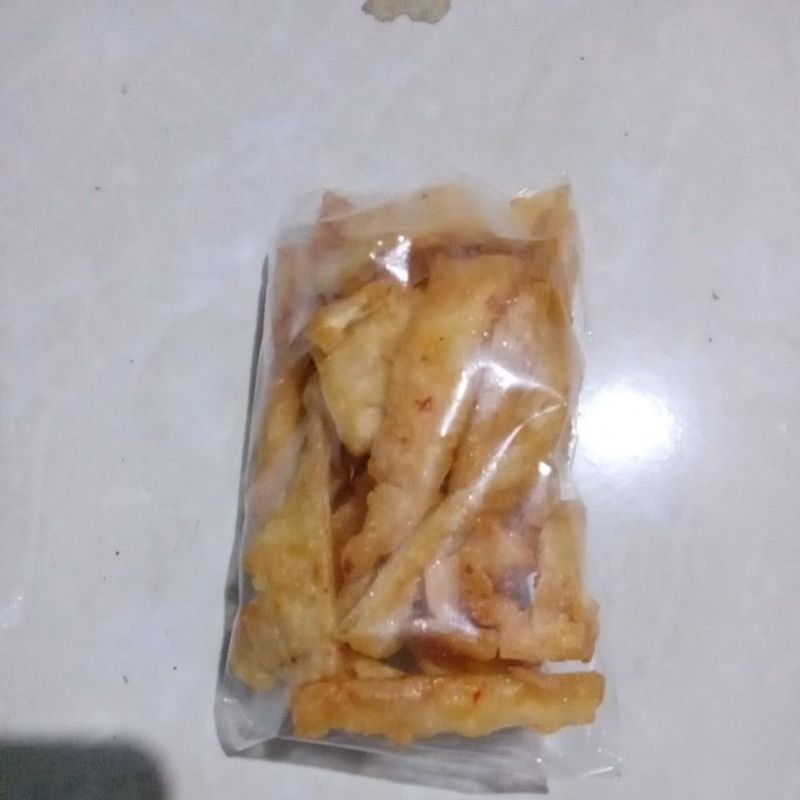 

manggleng bestak rasa pedas ukuran 3g