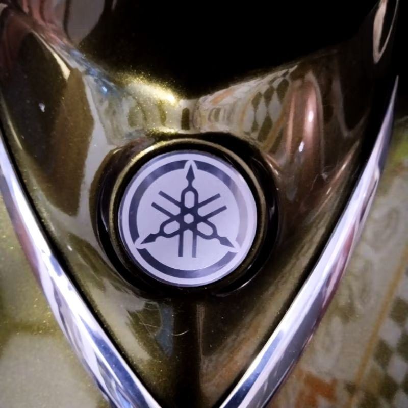 Emblem Yamaha Tameng Depan Mio Sporty Mio Smile Emblem Tameng Mio Stainless