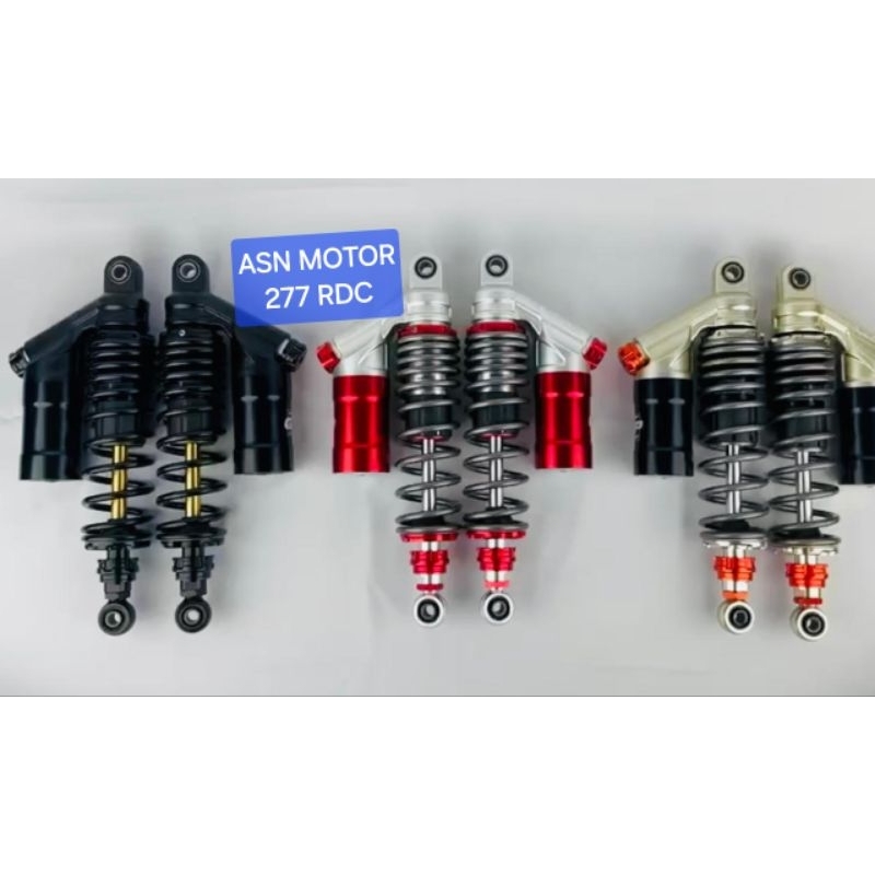 Shock Ride it GP 277 / RDC DOUBLE klik UK  280, 320, 340  warna Merah, Grey, Hitam As Gold