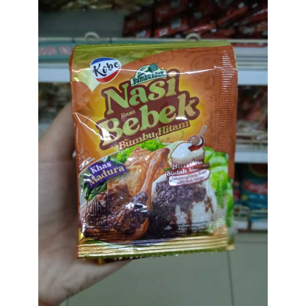 

Kobe Bumbu Nasi Bebek Bumbu Hitam 15gram