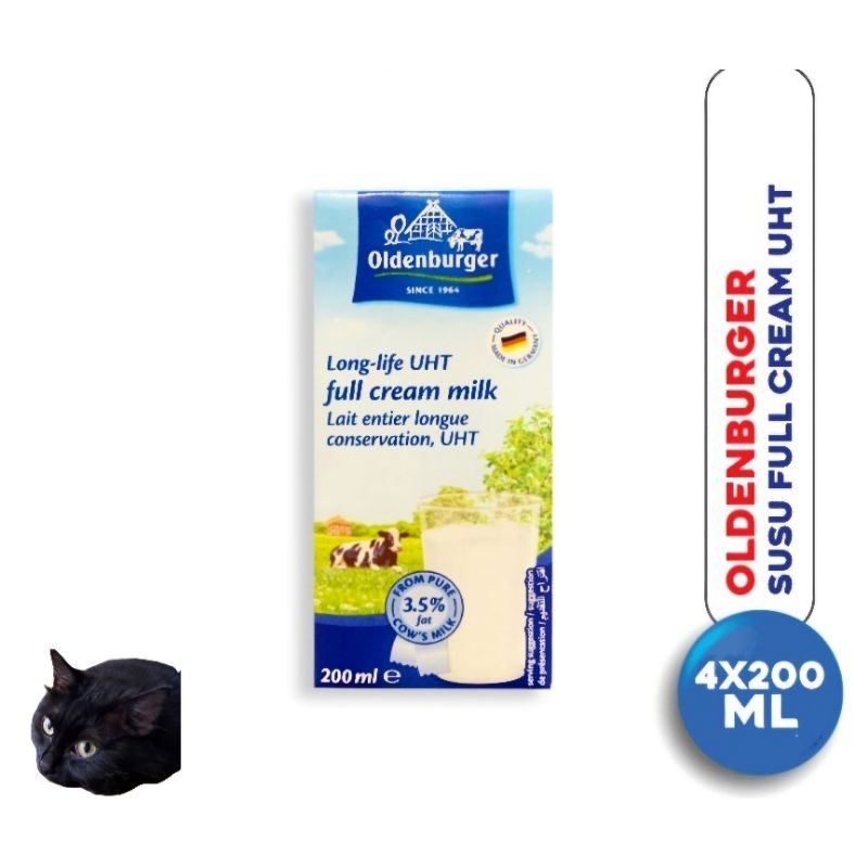 

Oldenburger Susu Full Cream Milk 4 x 200 ML