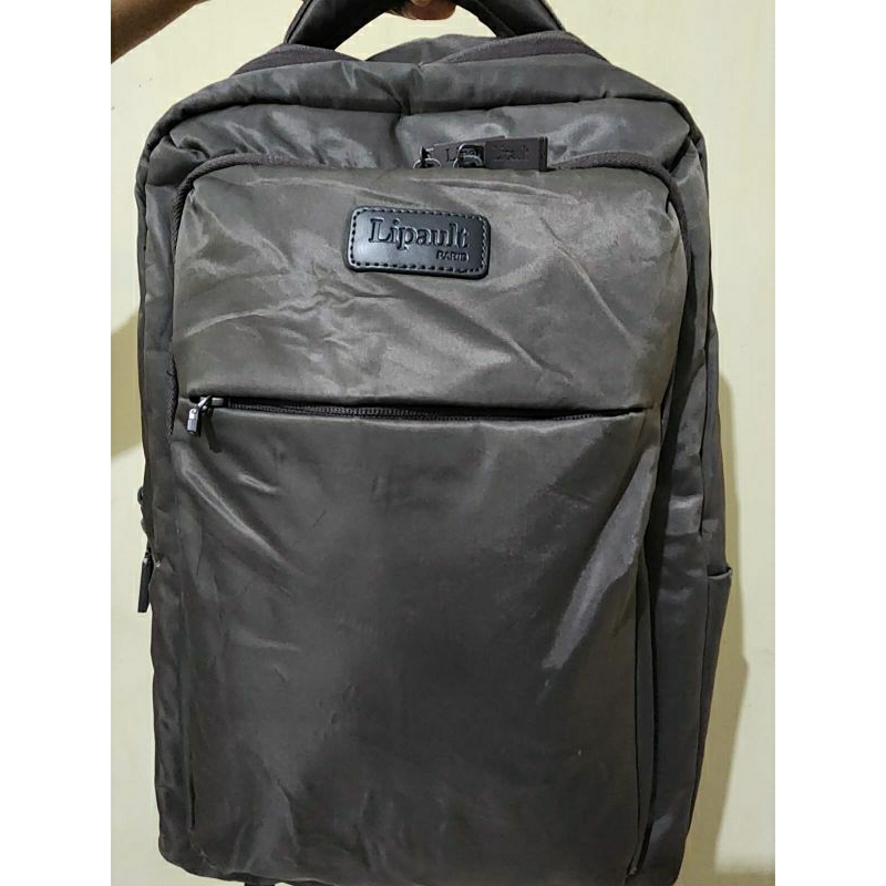 Preloved backpack original Lipault Paris.