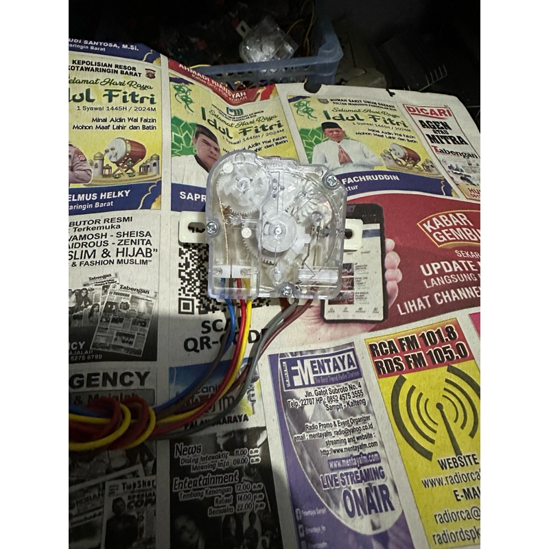 Timer Mesin Cuci 6 Kabel