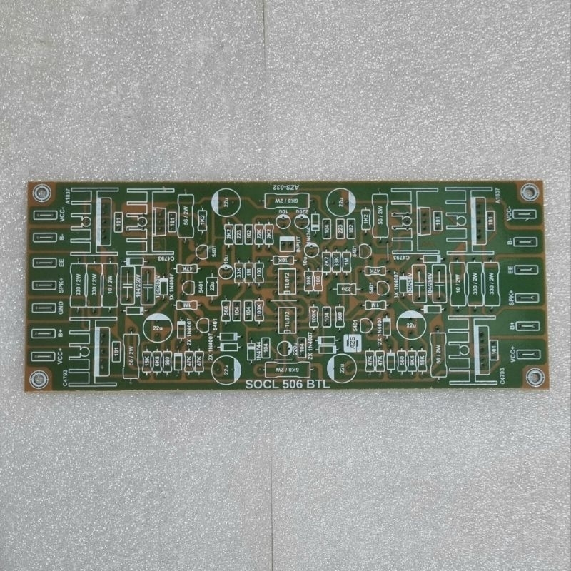 PCB Power Amplifier SOCL 506 BTL