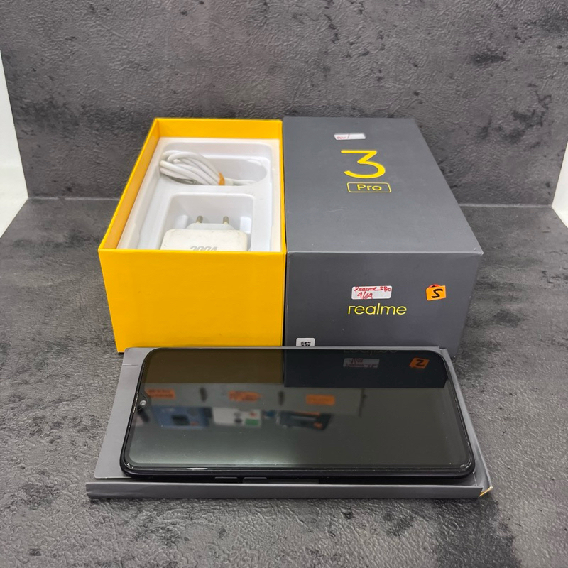 Realme 3 Pro 6/64gb Fullset Second Garansi Resmi