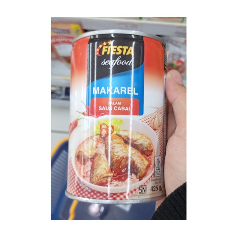 

FIESTA SEAFOOD MAKAREL SAUS CABAI 425GR