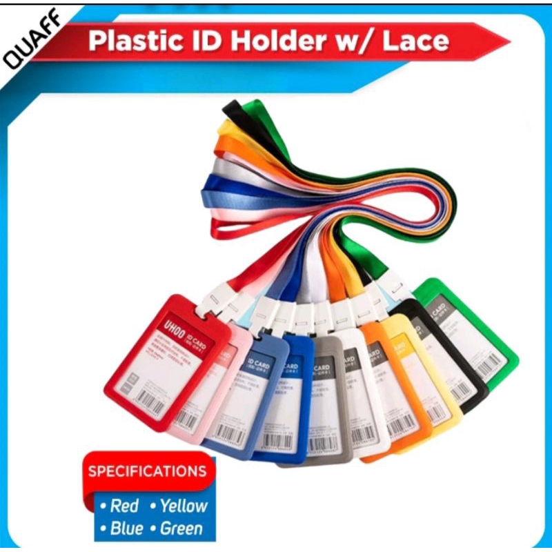 

Tempat katru ID murah/tempat kartu ID plastik PVC dengan tali murah berkualitas
